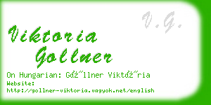 viktoria gollner business card